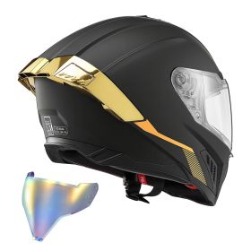 Full Face Motorcycle Helmets, Dual-Visor Motorcycle Street Bike Helmet
