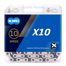 KMC X10 116 Links 10 Speed Bicycle Chain