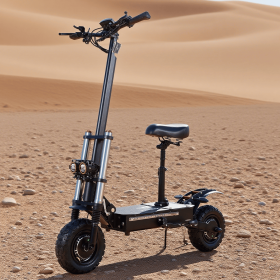 WHOSU 3000W Hyper Electric Scooter for Adults - 50 MPH Top Speed, 62 Mile Range, 11" Off-Road Tires, 4-Way Brake System