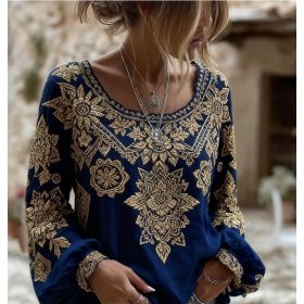 Women's Long-Sleeved Shirts (Option: Style13-S)