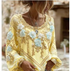 Women's Long-Sleeved Shirts (Option: Style7-S)