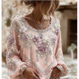 Women's Long-Sleeved Shirts (Option: Style8-S)