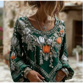 Women's Long-Sleeved Shirts (Option: Style2-S)