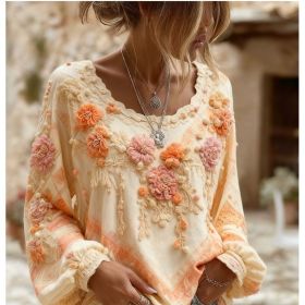 Women's Long-Sleeved Shirts (Option: Style5-S)