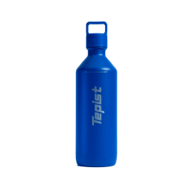 ThirtyO 30oz Stainless Steel Bottle Compatible with Sodastream Machines (Color: Blue)