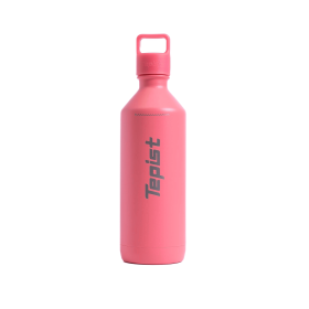 ThirtyO 30oz Stainless Steel Bottle Compatible with Sodastream Machines (Color: Coral)