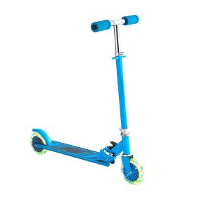 Kick Scooter for Kids Ages 3+, 2-Wheel Toddler Scooter with Light-Up Wheels, Adjustable Height Handlebar, Wide Anti-Slip Deck (Wheel Size: 5 inch, Product Type: 2-Wheel)